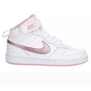 NEW Nike Court Borough Mid 2 ‘White/Pink Glaze’ Woman's Size 7